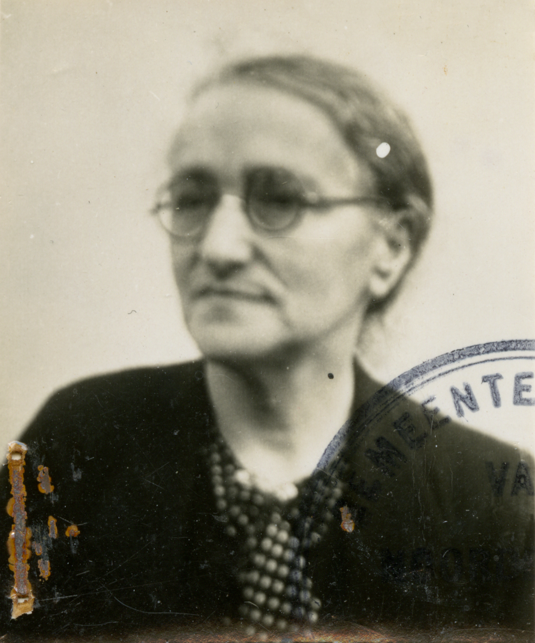 Sara van der Hak - de Levie (collectie Historisch Archief Midden Groningen)