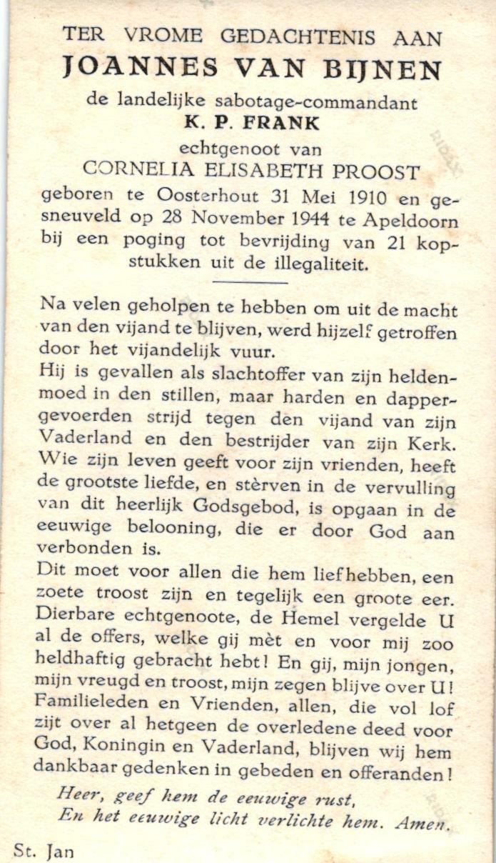 Bijnen van Joannes