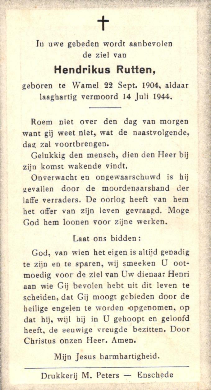 Rutten Hendrikus 001