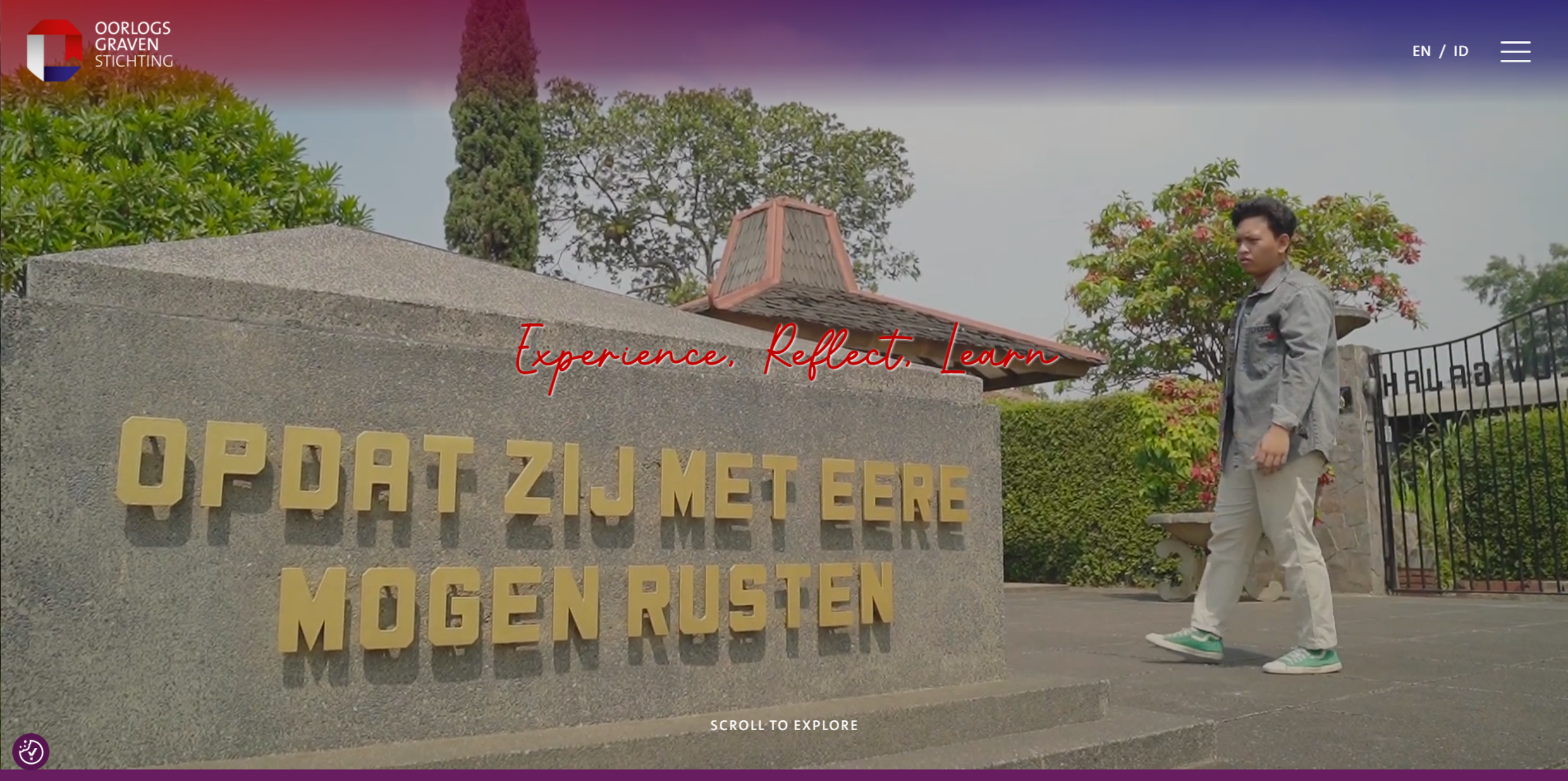 Screenshot website indonesie